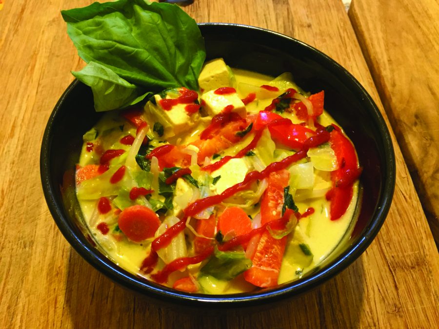 Thai green curry. Photo by Mark Judson