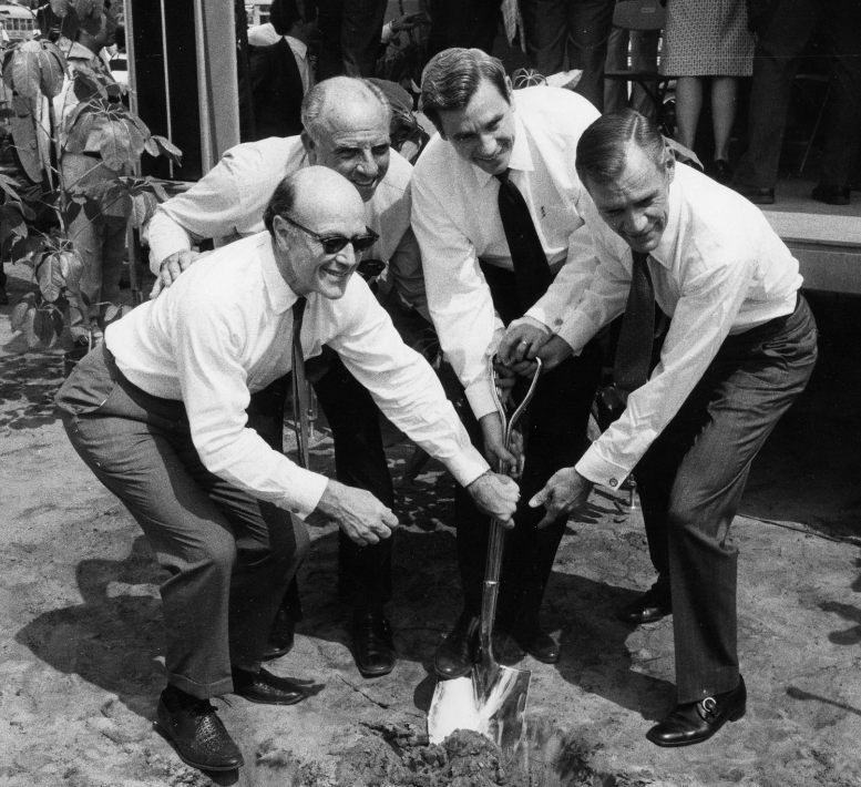 UNF groundbreaking ceremony, September 18, 1971 Photo courtesy UNF Digital Commons