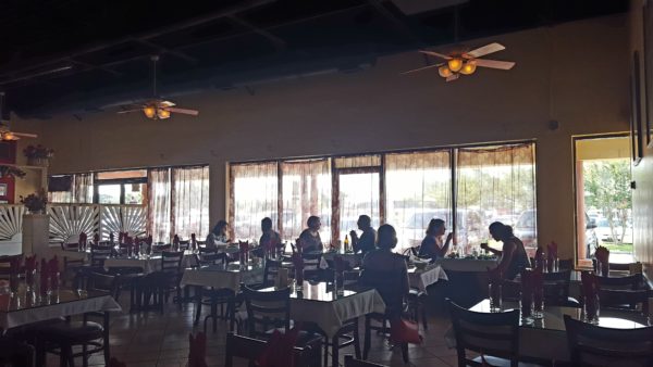 India's Restaurant on Baymeadows Road has simple decorations and soft music, which makes this eatery great for focusing on work or dining with friends. Photo by Courtney Stringfellow 