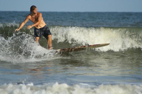 A high horizon allows for the focus of a subject only a few yards away. Photo by Mark Judson