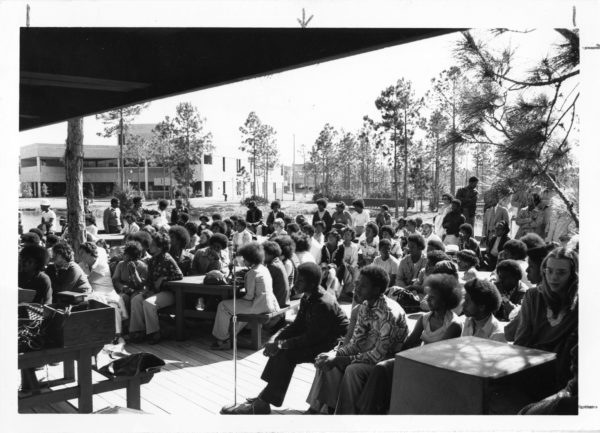 Black History Week at the Boathouse,1976. Courtesy of UNF Special Collections and University Archives.