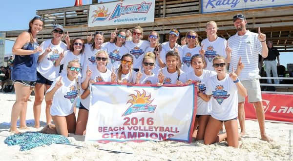 UNF Beach Volleyball Team at the 2016 Championships