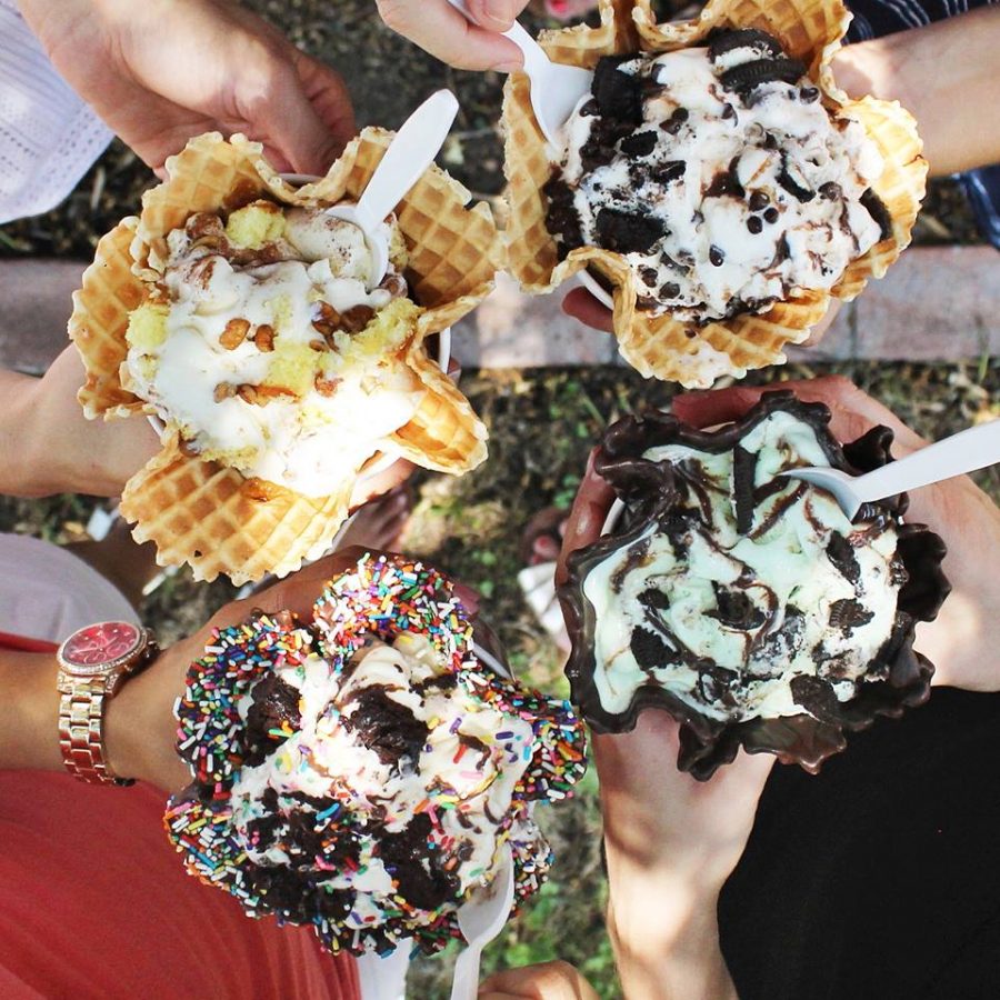 Signature creations from Cold Stone. Photo courtesy Cold Stone Creamery.