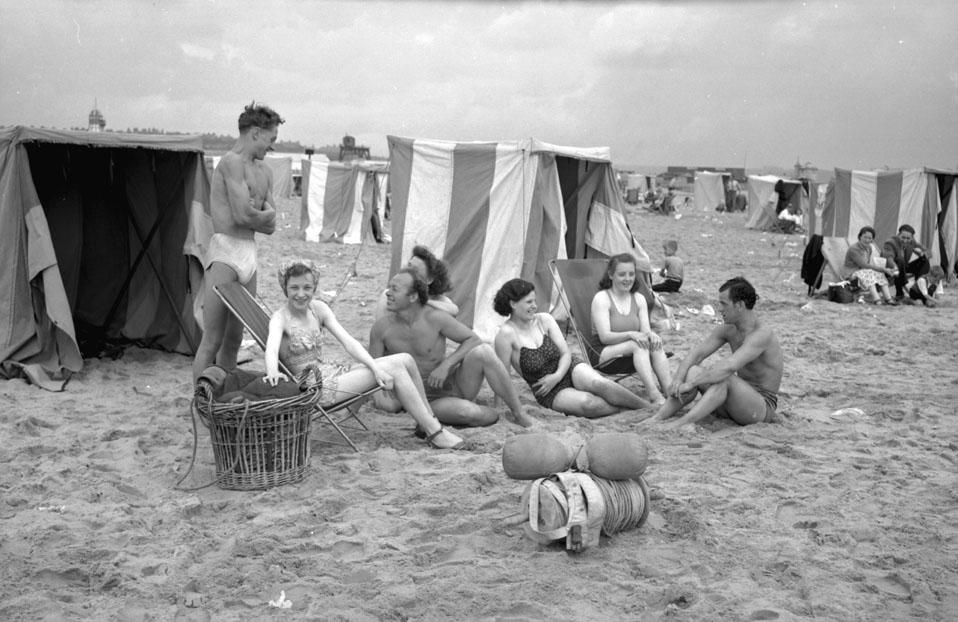 A group of friends enjoy their time on the beach in the 1950s. You could do that to, or you could spend your time doing something else from our list. Photo courtesy Tyne & Wear Archives & Museums.