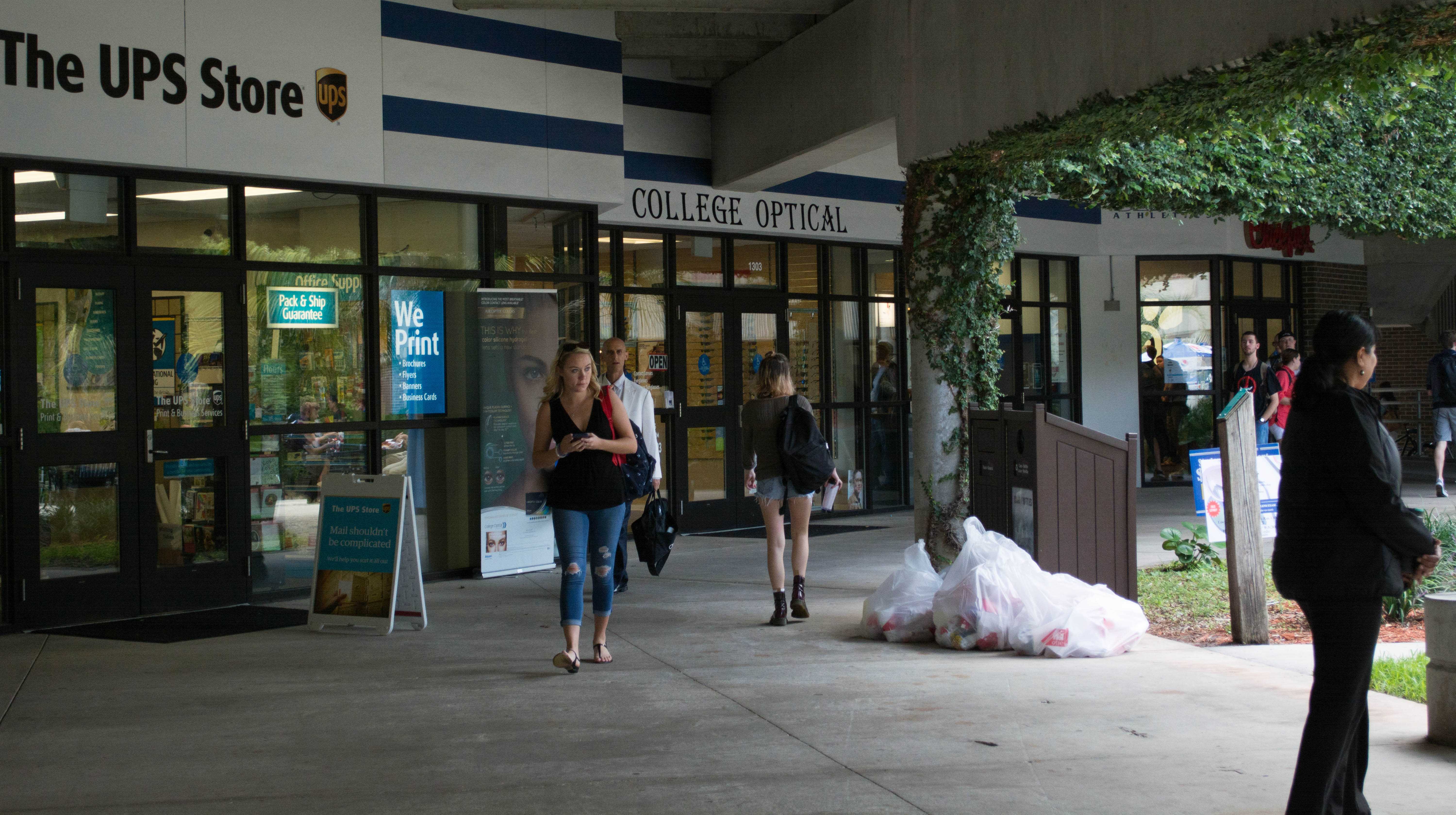 The tattoo parlor would have been where the College Optical store is now. Photo by Lili Weinstein