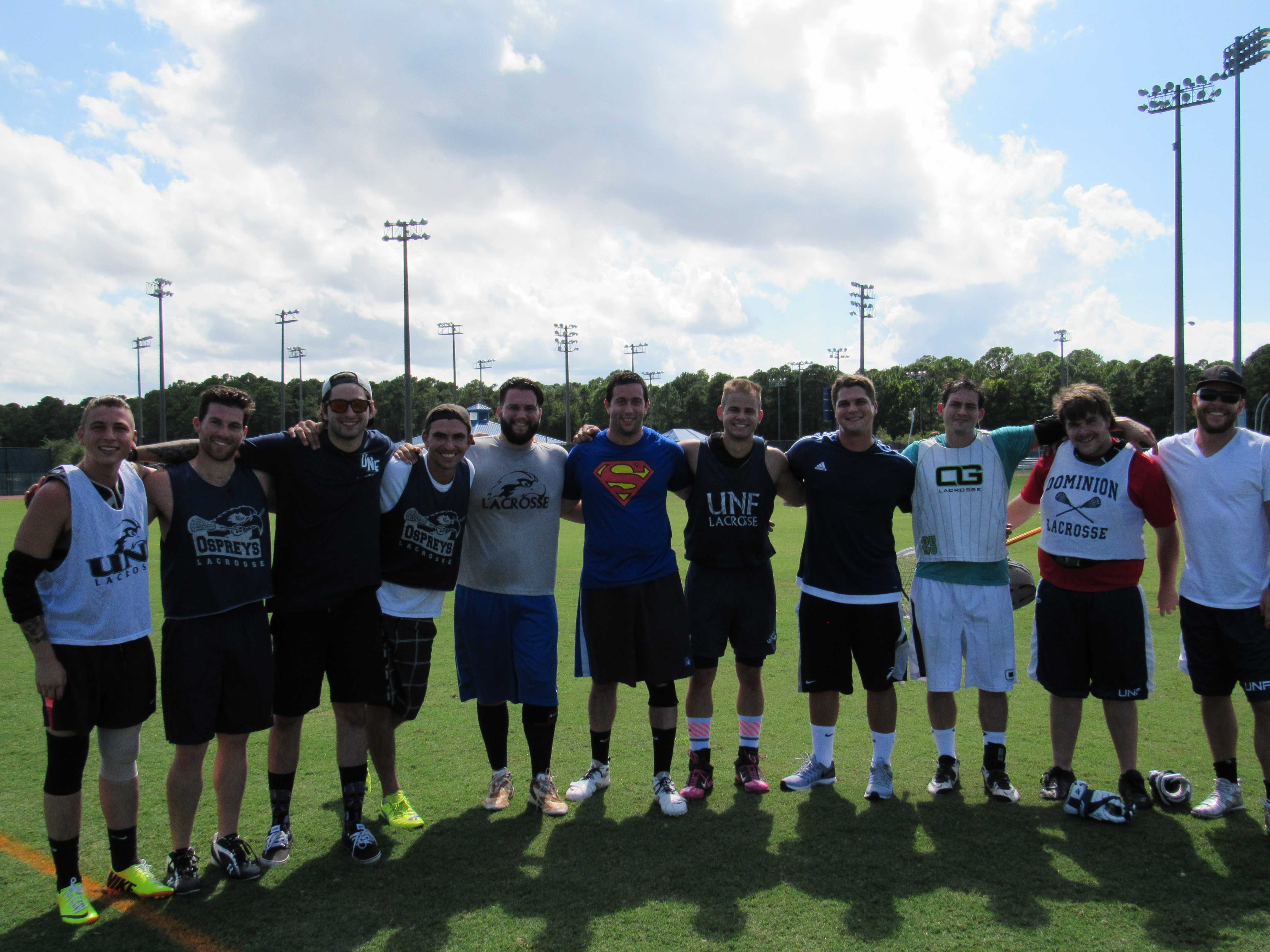 Lacrosse team hosts Alumni Game