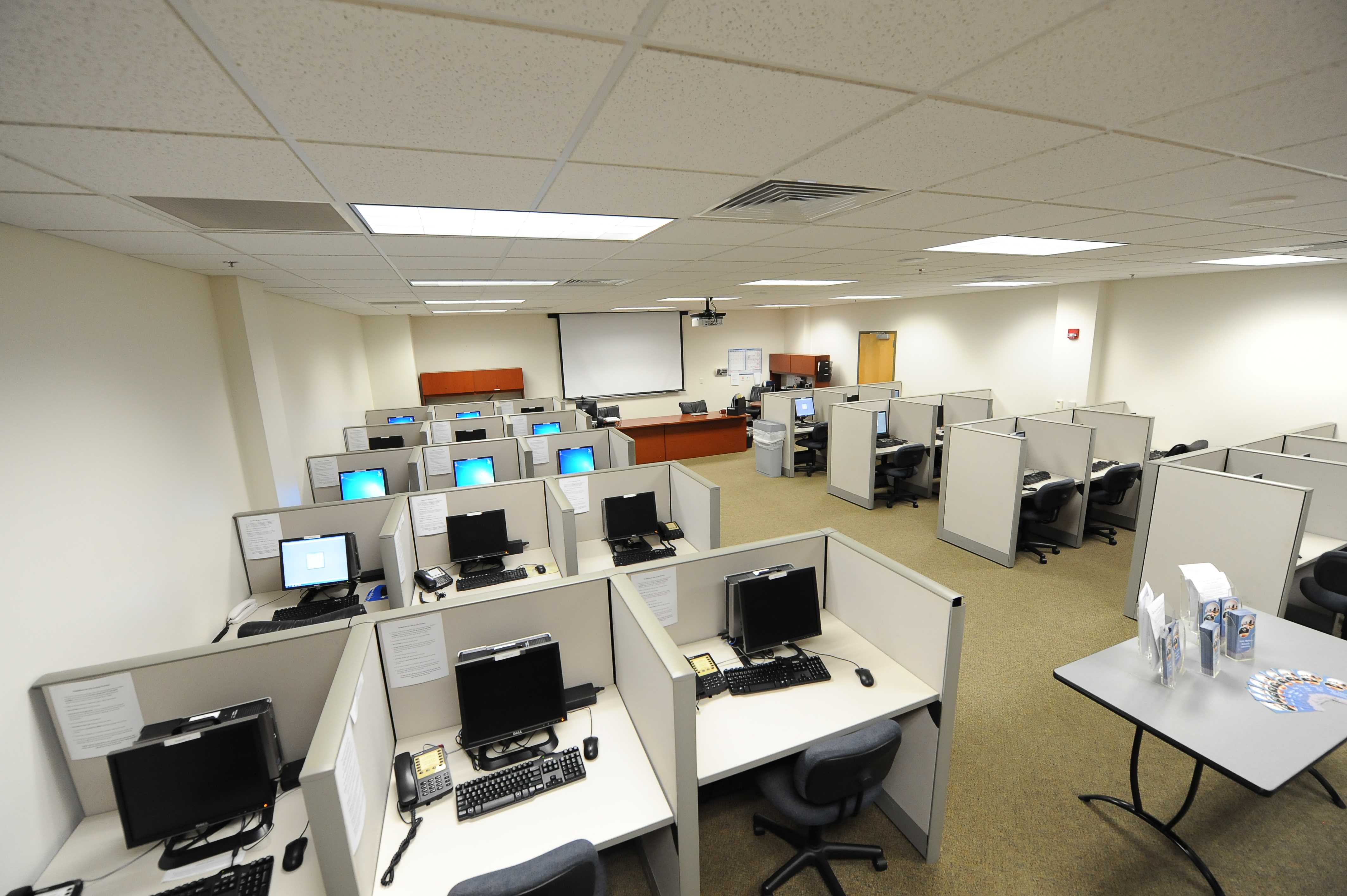 The Public Opinion Research Lab sits on the second floor of Building 51, in room 2222.
Photo courtesy of PORL