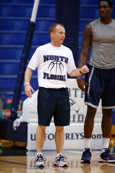 Coach Driscoll. Photo by Joshua Brangenberg