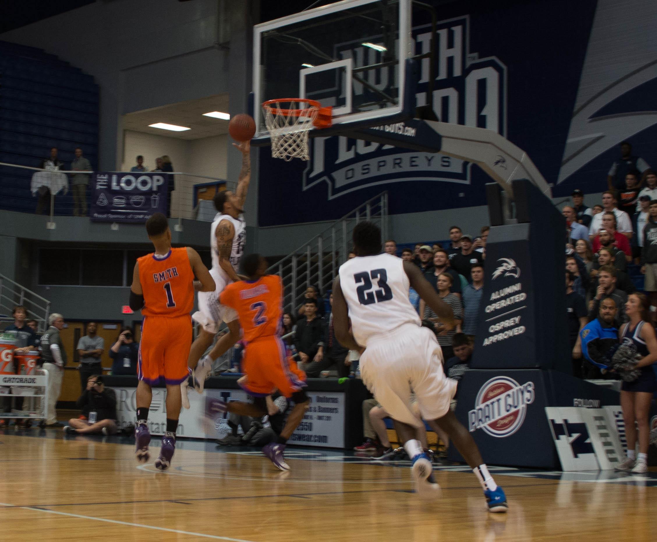 Dallas Moore, Ospreys incinerate Edward Waters 109-73