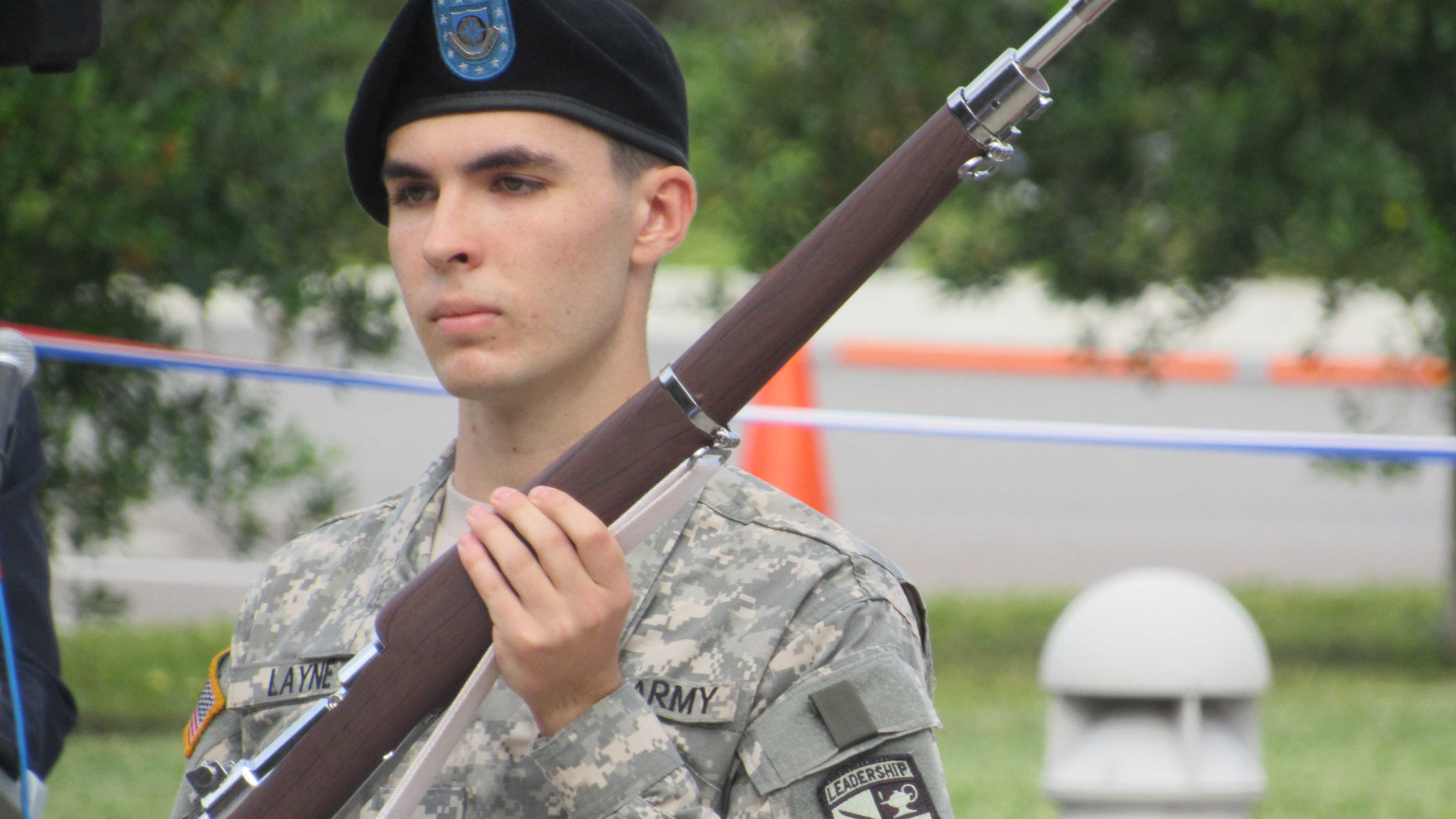 Services members honored with Veterans Plaza dedication
