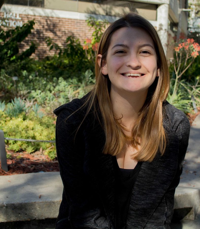 Jessica Gonzalez is a political science freshman. Photo by Lili Weinstein.