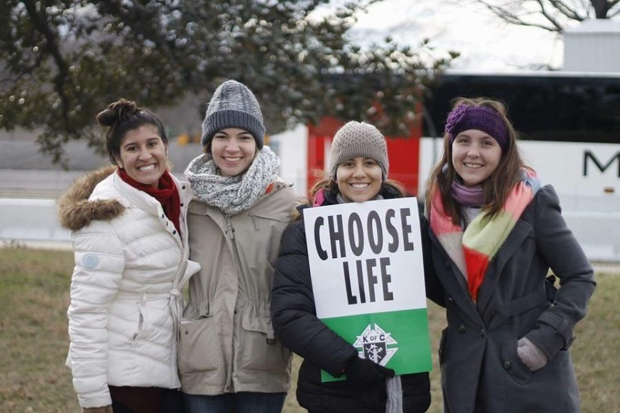 Catholic Ospreys march for life in D.C.