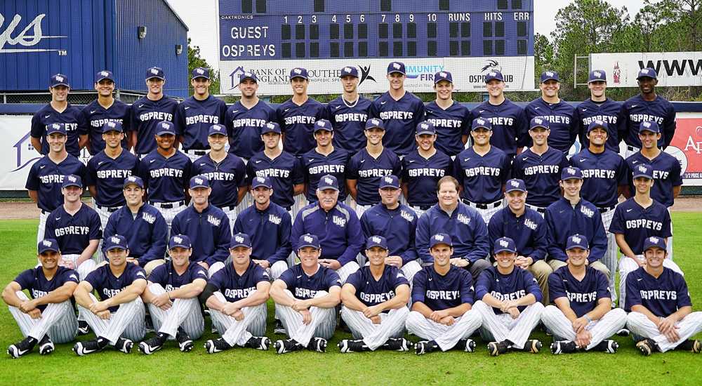 UNF baseball team.  Photos courtesy of UNF athletics