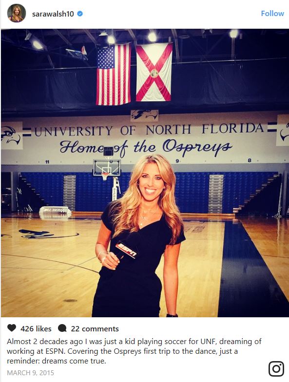 UNF alumna included in ESPN layoff