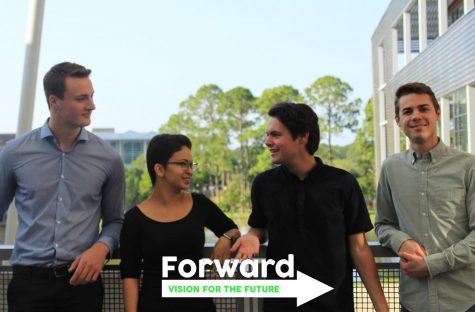 The Forward Party became the newest political party on campus. Photo courtesy of the Forward Party. 