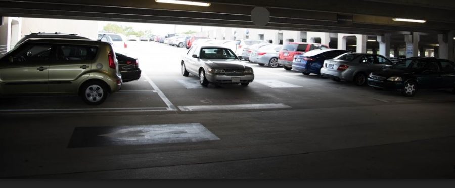 Parking can be a bit crazy. Photo by Lili Weinstein 