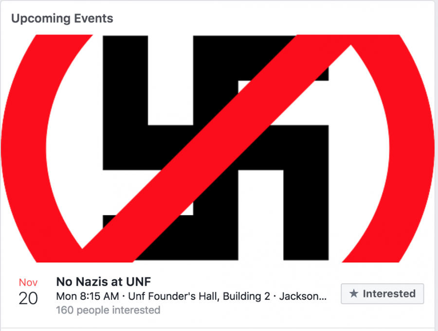No Nazis at UNF counter protest planned for Monday