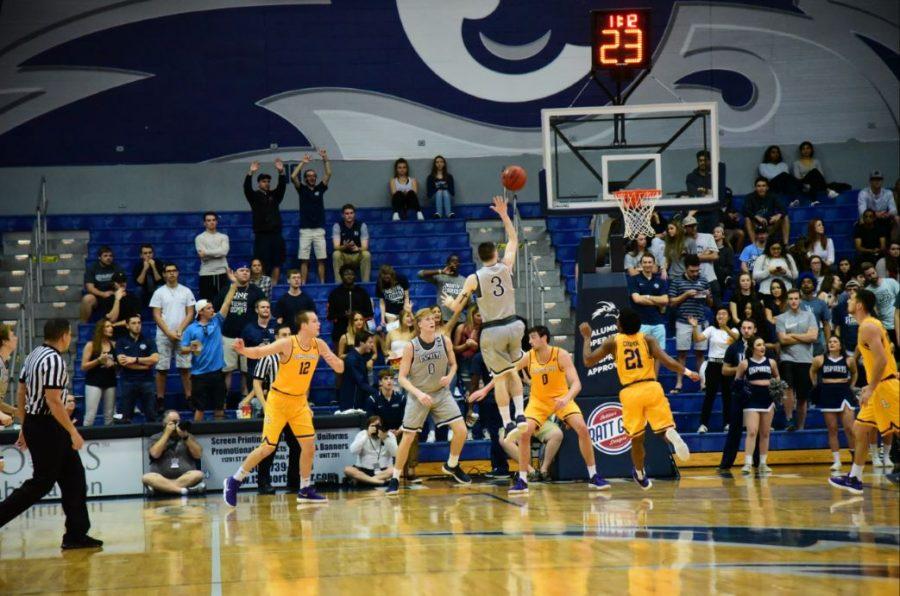 But, the Ospreys fought back. By half time, they were behind by only two points.  Photo by Joslyn Simmons 