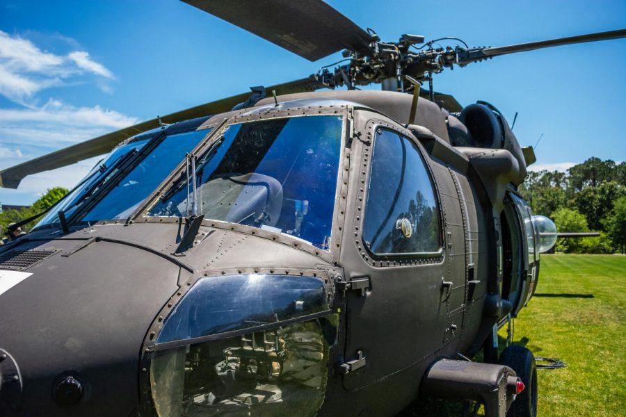 The Blackhawk Helicopter.