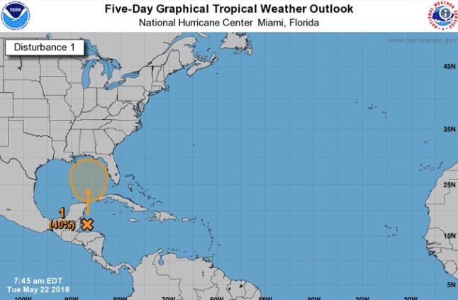 Local weather update: Potential tropical system could lead to continued rainfall