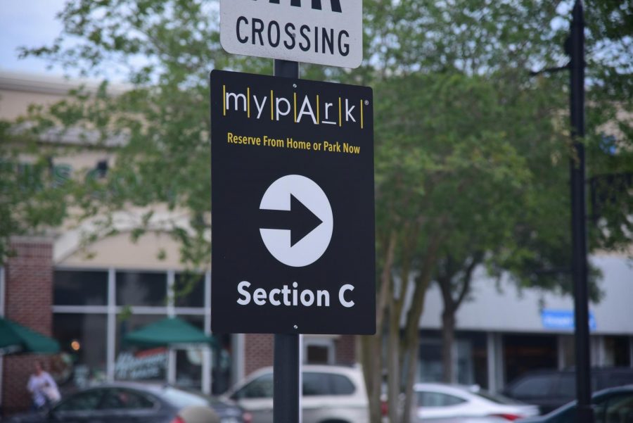 There are currently three sections of Towncenter where one can 'pay to park'.