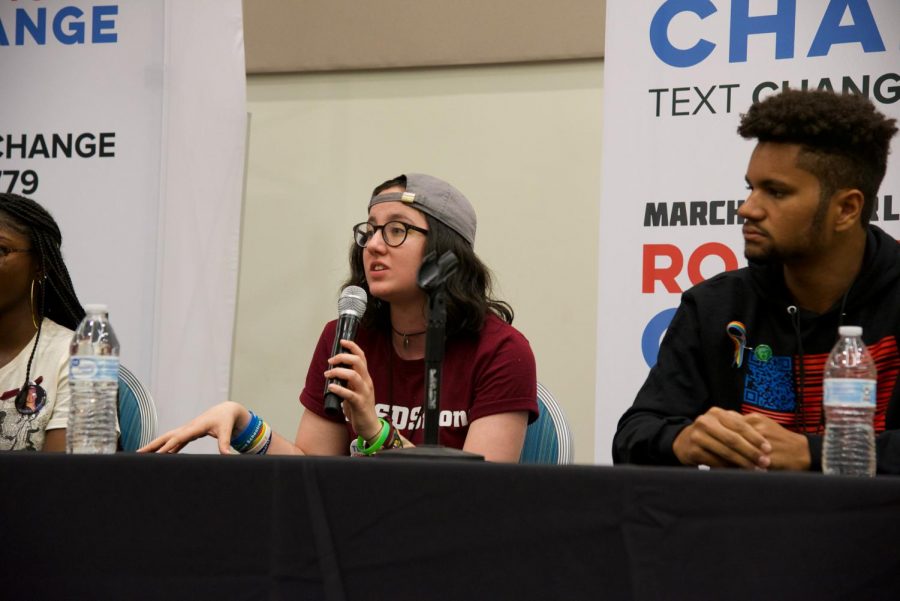 Sofie Whitney responds to questions.