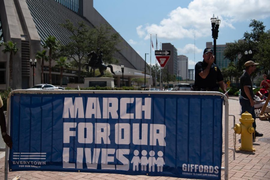 The March for Our Lives: Road to Change tour stopped in Jacksonville on Friday, July 27.