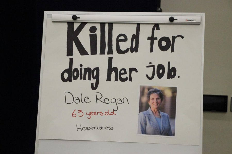 Headmistress Dale Regan, who was killed by a fired teacher at Episcopal High school in Jacksonville. 