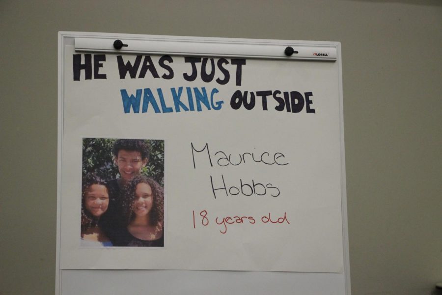 Gun violence victim Maurice Hobbs was only 18-years old when he died while just walking outside.