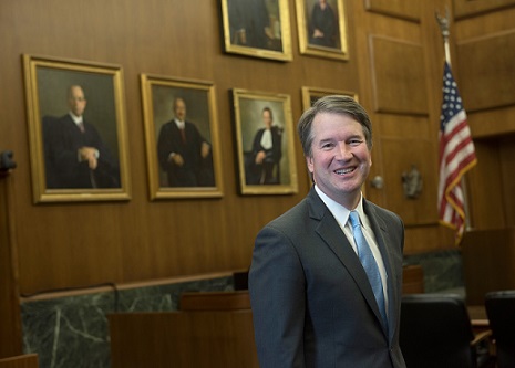 Recently appointed Supreme Court Judge Brett Kavanaugh. Photo courtesy of the U.S. Court of Appeals.