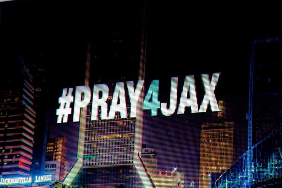 Digital image stating "#Pray4Jax"