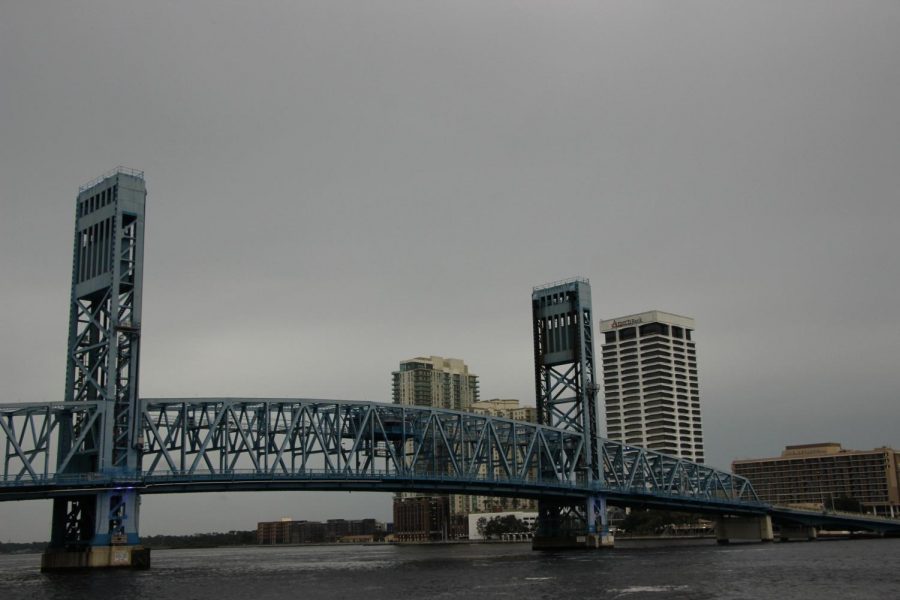 The Main Street Bridge is one out of several that goes over the St. Johns River.