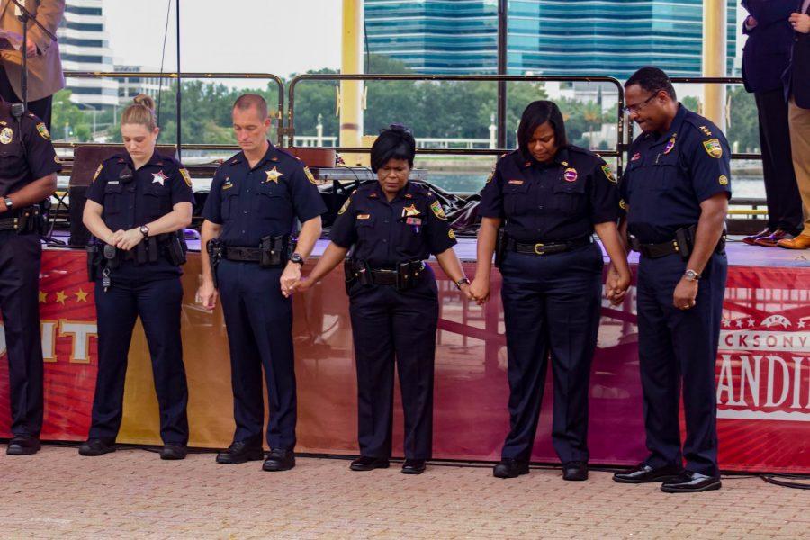 JSO showing respect for the lives lost in The Landing shooting.