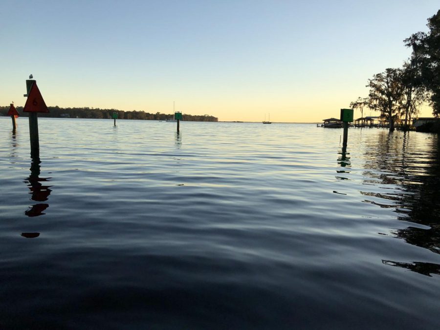 The St. Johns River.