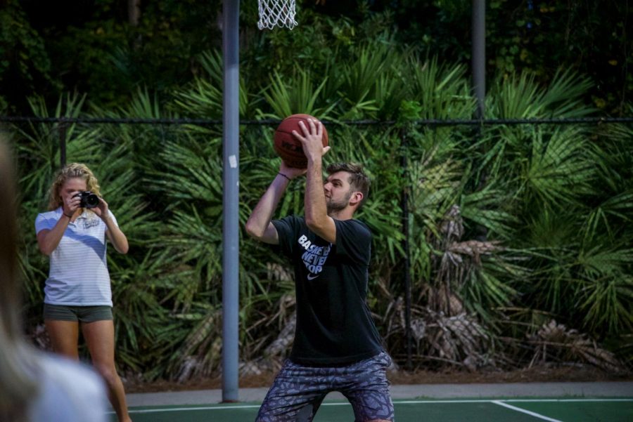 Students and players alike played at Swoop Madness.