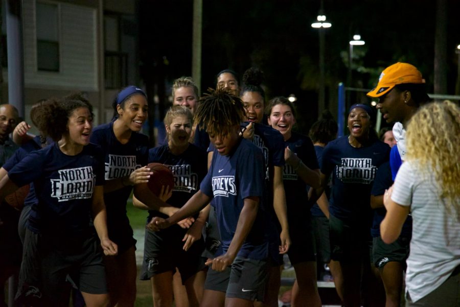 Students and players alike played at Swoop Madness.