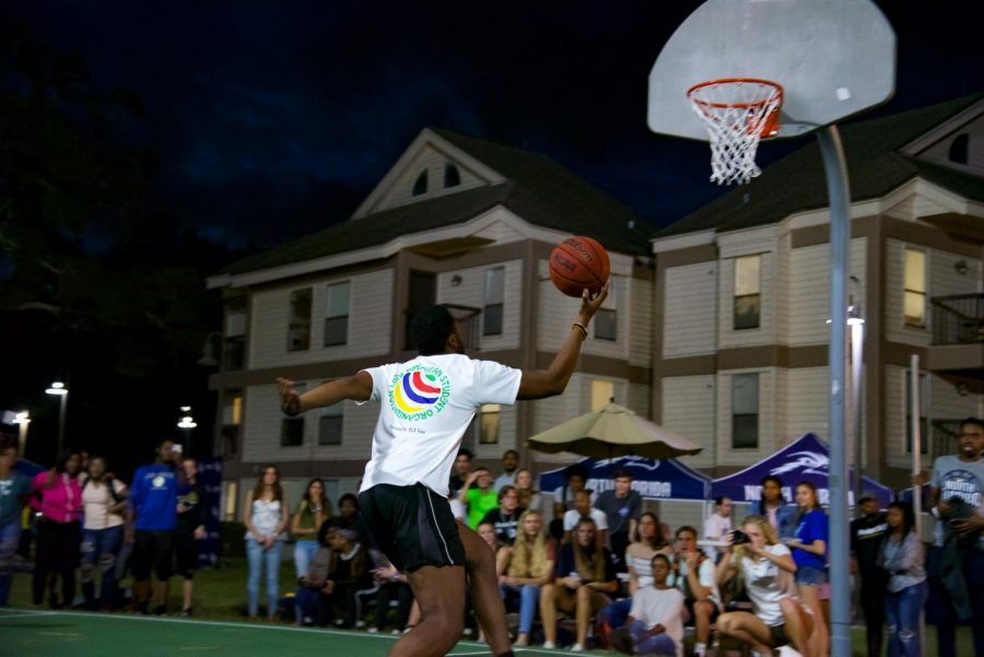 Students and players alike played at Swoop Madness.