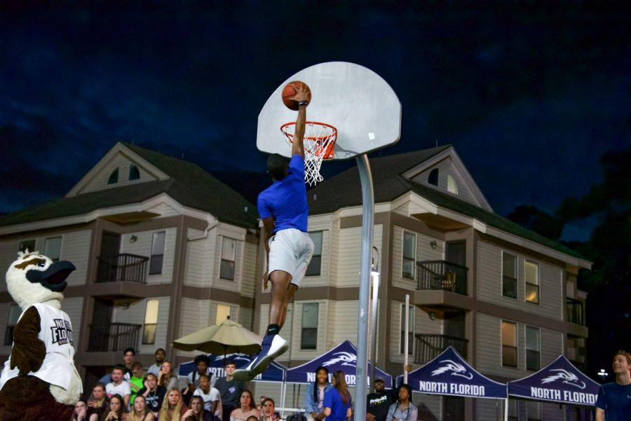 Students and players alike played at Swoop Madness.