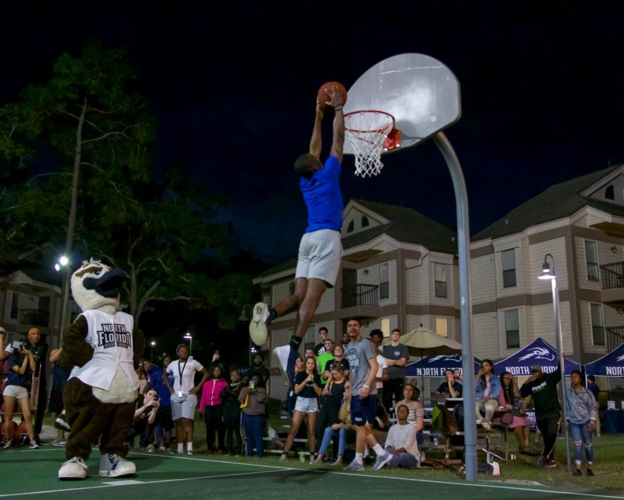 Students and players alike played at Swoop Madness.