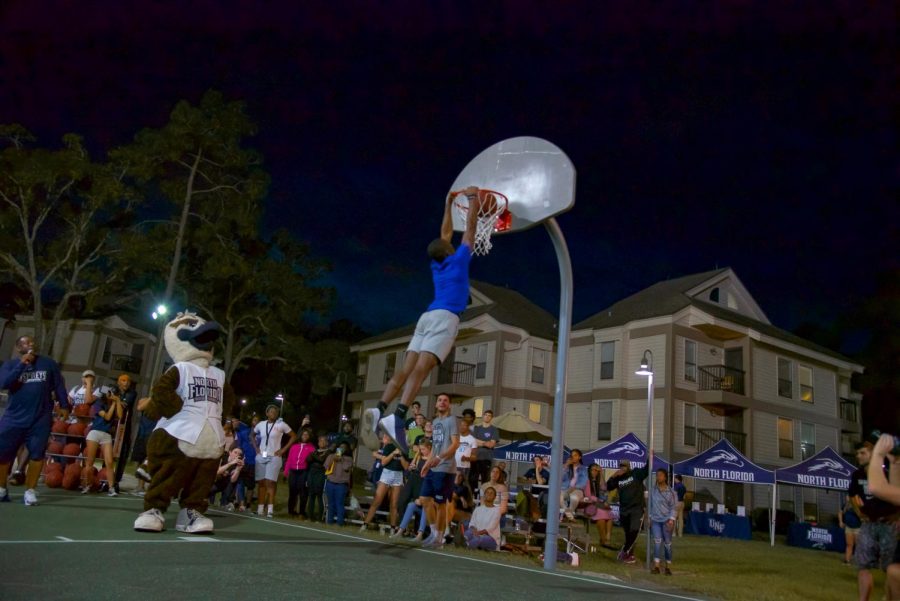 Students and players alike played at Swoop Madness.