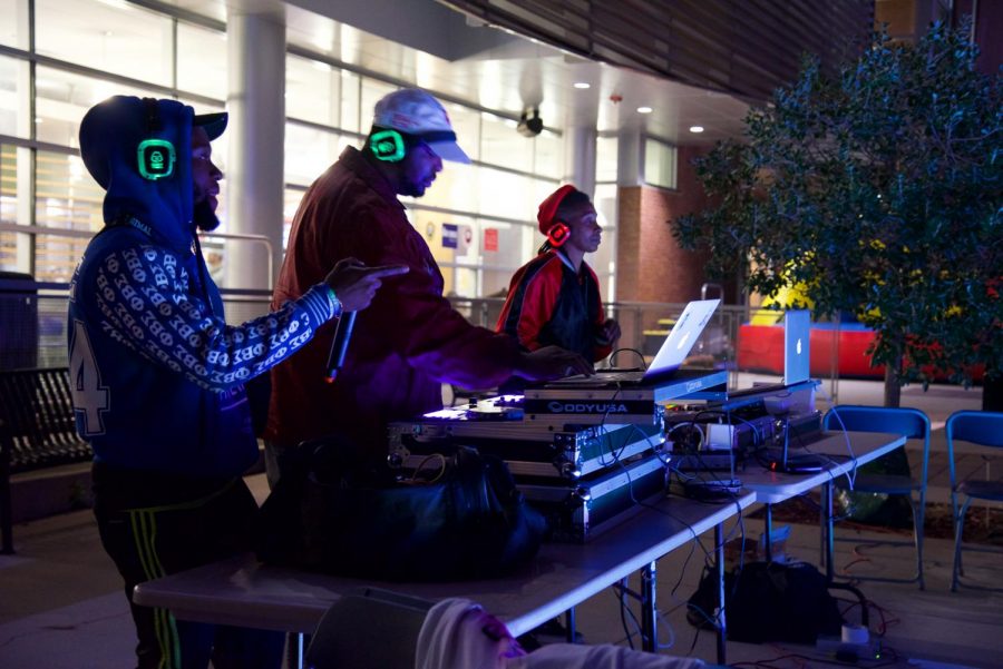 Djs at silent disco