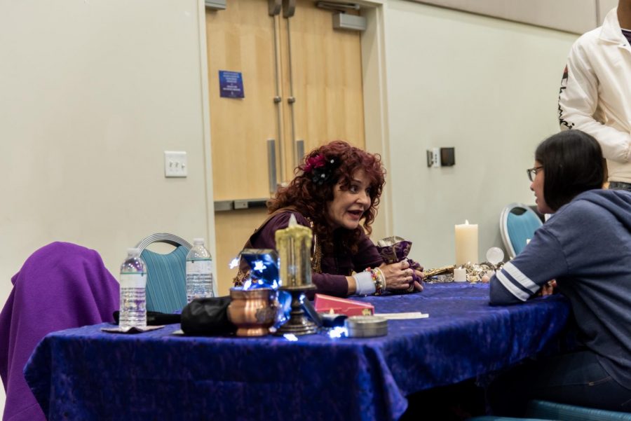 Tabling at Blue Year's Celebration.