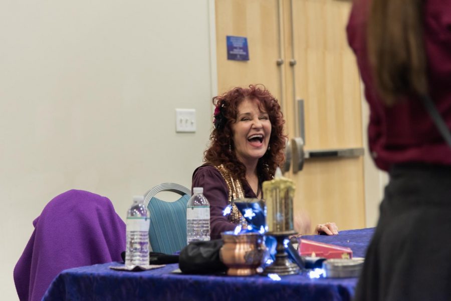 Tabling at Blue Year's Celebration.