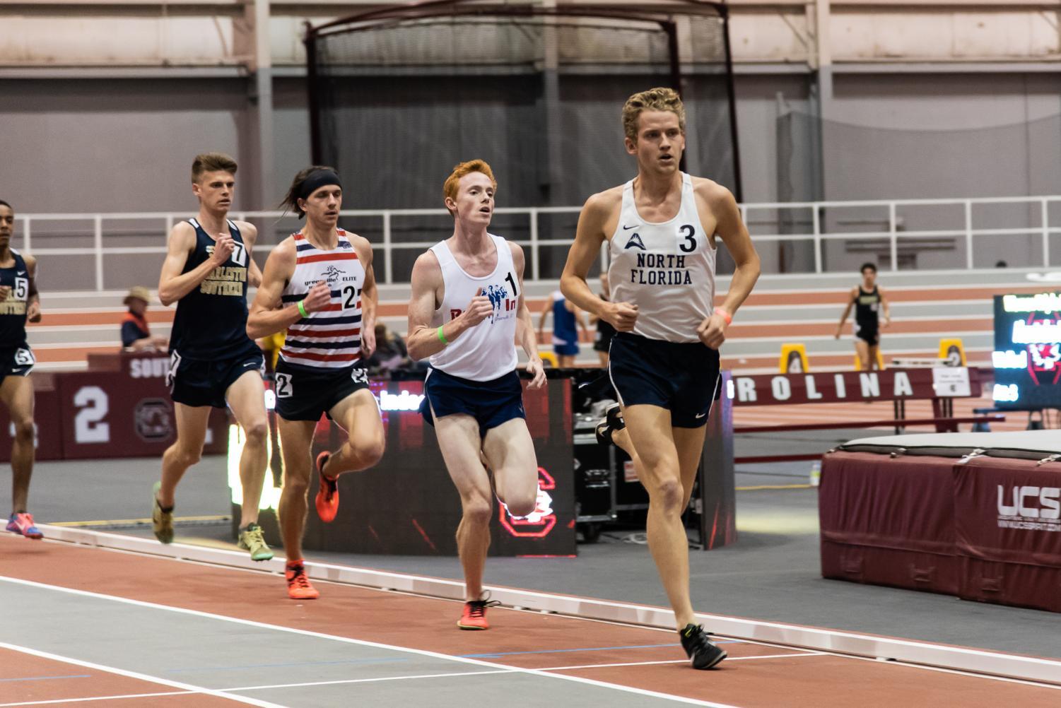 Ospreys hit their stride at ASUN Track and Field Indoor Conference