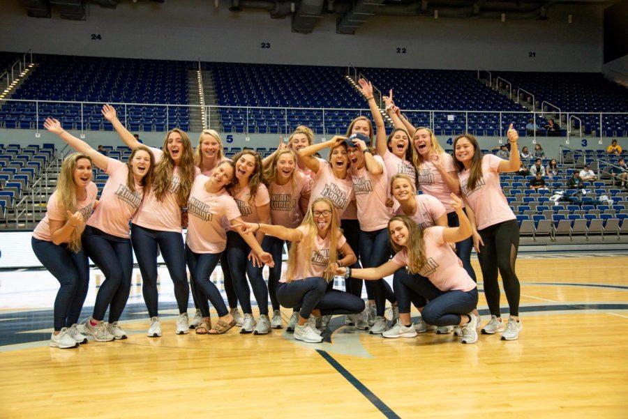 Women's basketball group photo