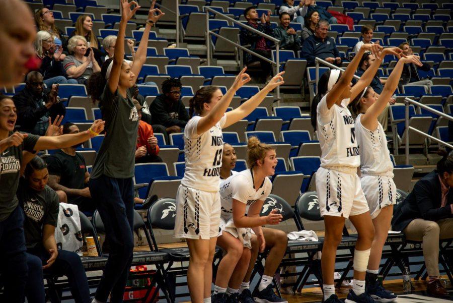 Women's Basketball sideline