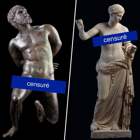 Facebook bans (and unbans) Geneva Museum of Art and Historys pictures of nude statues