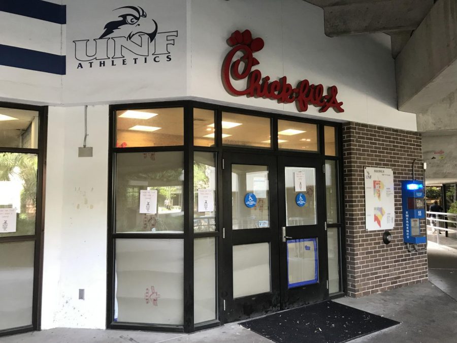 Chick fil-A on UNF Campus