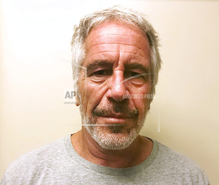 FILE - This March 28, 2017, file photo, provided by the New York State Sex Offender Registry shows Jeffrey Epstein.  Epstein has died by suicide while awaiting trial on sex-trafficking charges, says person briefed on the matter, Saturday, Aug. 10, 2019. (New York State Sex Offender Registry via AP, File)