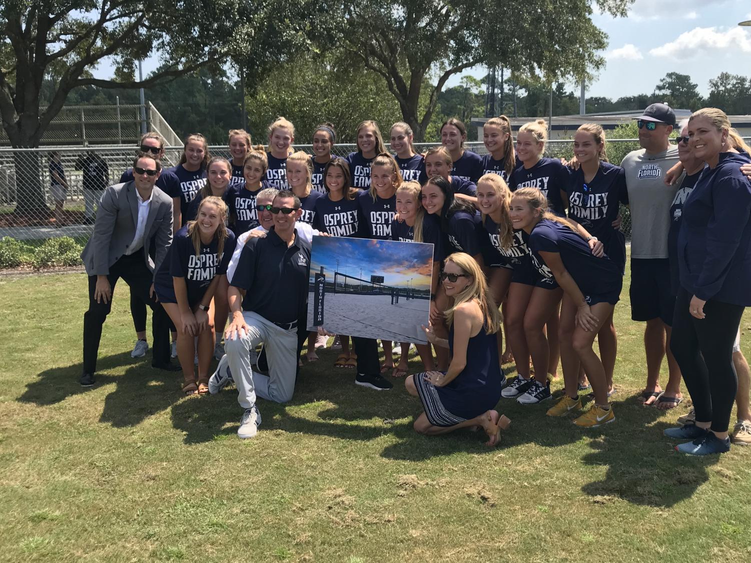 UNF Athletics Introduces Cooper Beach Volleyball Complex - UNF Spinnaker